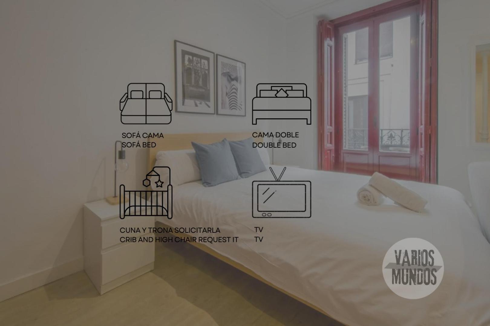 Beautiful Loft Para 3Pax En Huertas-Cortes Madri Exterior foto